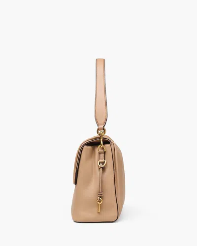Marc Jacobs The Cristina Messenger Leather Shoulder Bag In Brown