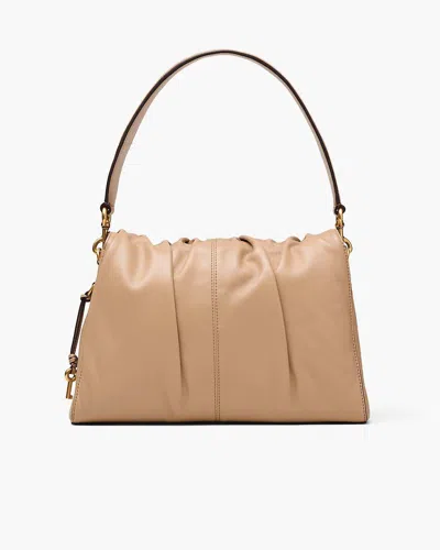 Marc Jacobs The Cristina Messenger Leather Shoulder Bag In Brown