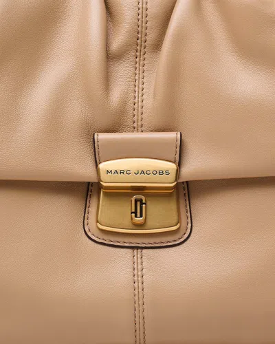 Marc Jacobs The Cristina Messenger Leather Shoulder Bag In Brown
