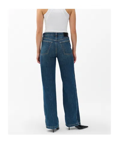 Rag & Bone Belt Loop Jeans In Blue