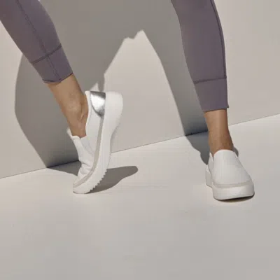 Vionic Kearny Platform Slip-on Sneaker In White
