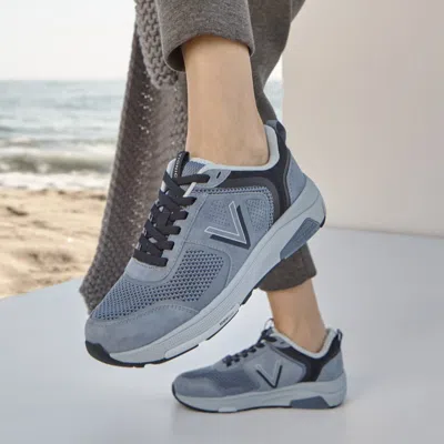 Vionic Walk Strider Knit Trainer In Blue