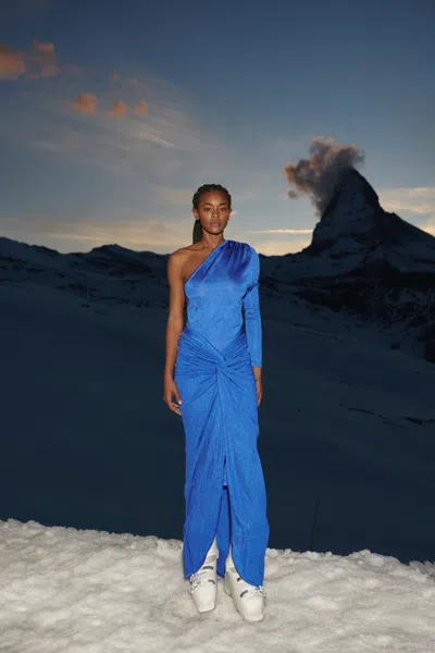 Baobab Noemi Dress In Blue