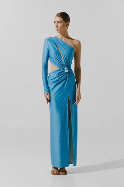 Baobab Talita Maxi Dress In Blue