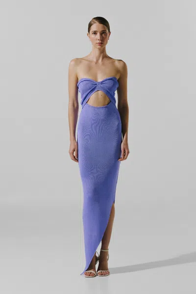 Baobab Gael Midi Dress In Blue