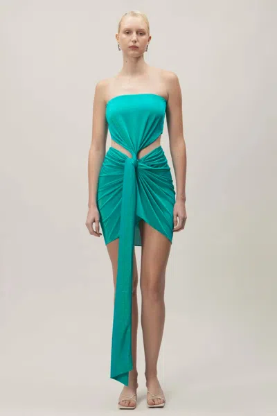 Baobab Mar Mini Dress In Blue