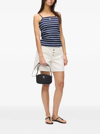 Karl Lagerfeld Striped-pattern Tank Top In Multi