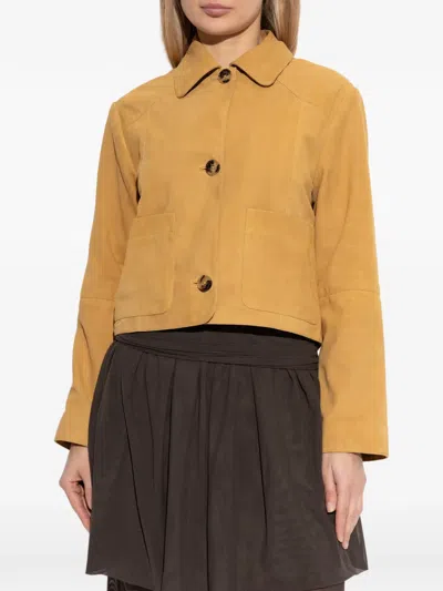 Ps By Paul Smith Button Pockets Jacket In Brown