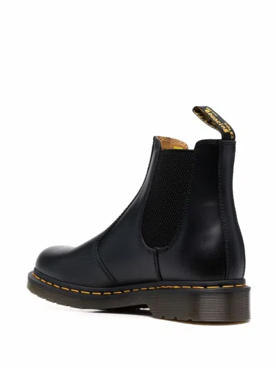 Dr. Martens Smooth Leather 2976 Vintage Made In England Chelsea Boots In Black
