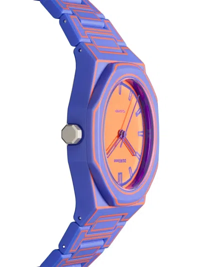 D1 Milano Polycarbon 37mm Watch In Multi