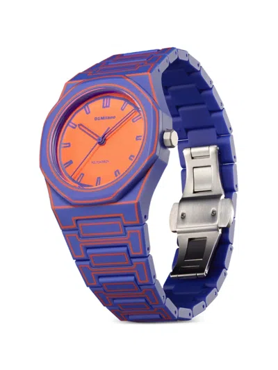 D1 Milano Polycarbon 37mm Watch In Multi