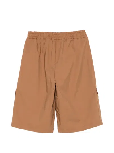 Dondup Cargo Drawstring Trousers In Brown
