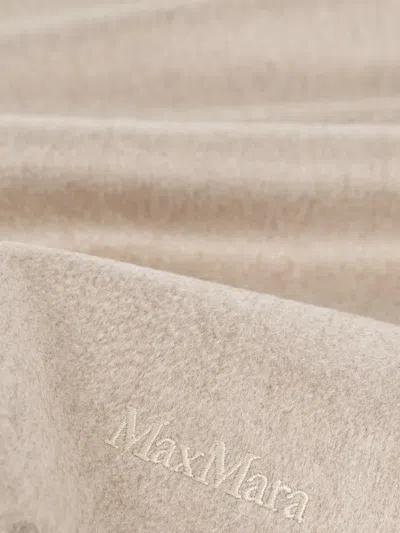 Max Mara Baci Fringed Scarf In Multi