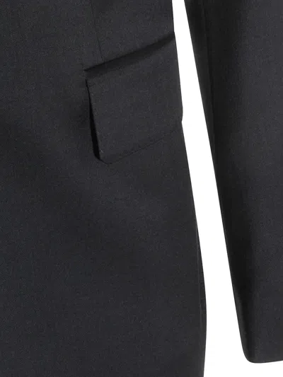 Lardini Single-breasted Suit In Black