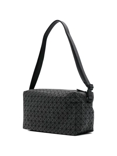 Bao Bao Issey Miyake Shoulder Bag Rectangular Shape Textured Surface In Black