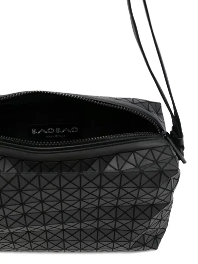 Bao Bao Issey Miyake Shoulder Bag Rectangular Shape Textured Surface In Black