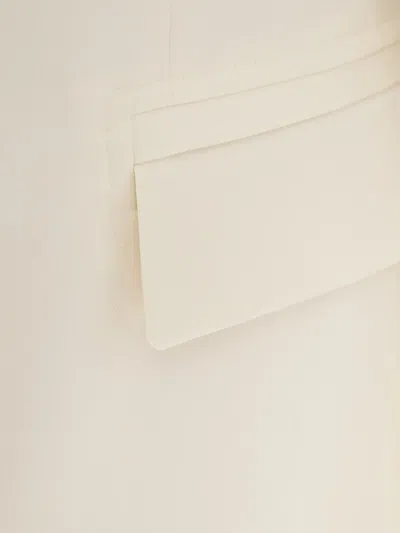 Hugo Boss Buttoned Blazer In White