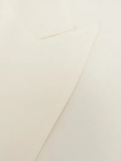 Hugo Boss Buttoned Blazer In White