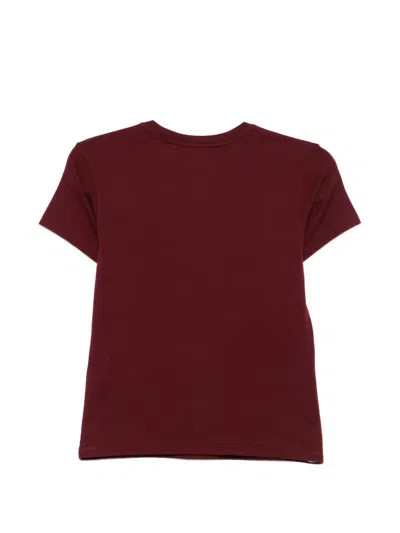 Frame Crew Neck T-shirt In Brown