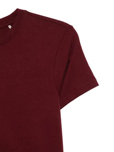 Frame Crew Neck T-shirt In Brown