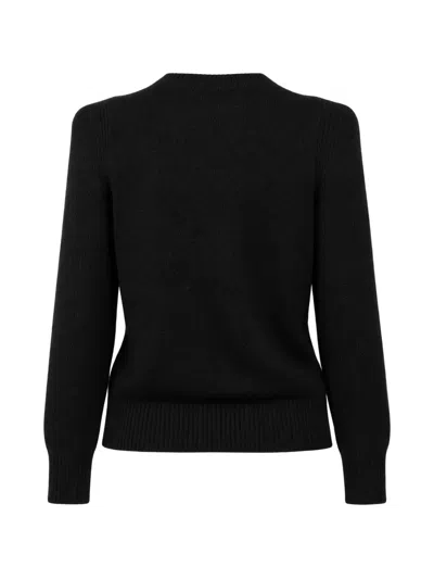 Sa Su Phi Crew-neck Sweater In Black