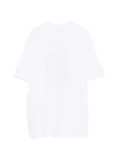 Msgm Short-sleeve T-shirt In White
