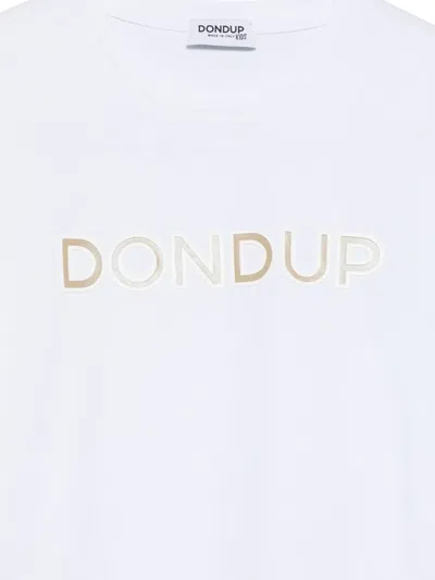 Dondup Logo T-shirt In White