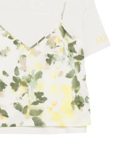 Liu •jo Layered T-shirt In Multi