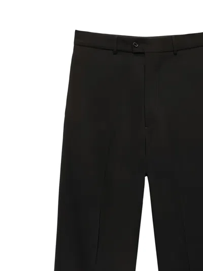 Msgm Tailored Trousers In Black