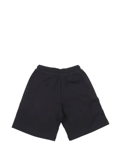 Dsquared2 Logo-print Drawstring Shorts In Black
