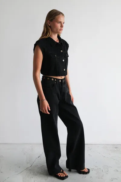 Abrand Jeans Us 95 Mid Baggy Brie Eyelet