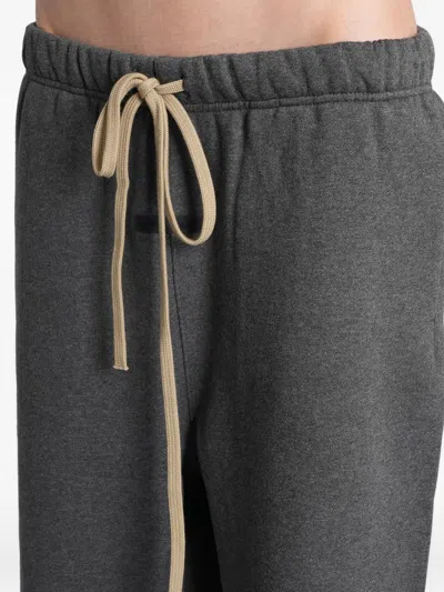 Essentials Drawstring Track-pants In Gray