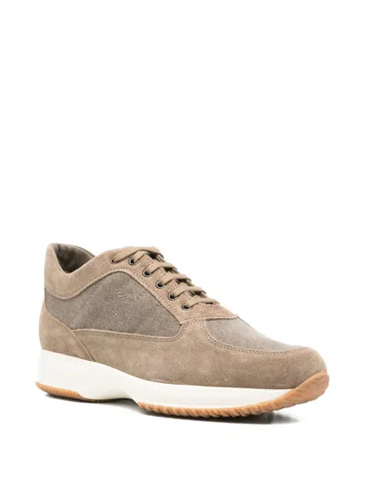 Hogan Interaction Panelled Sneakers In Multi