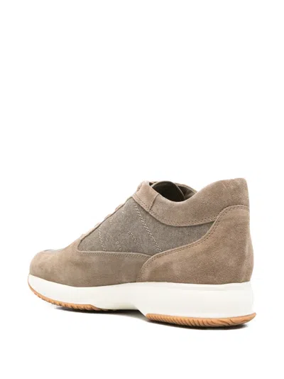 Hogan Interaction Panelled Sneakers In Multi