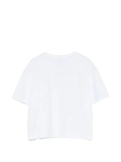 Dondup Print T-shirt In White