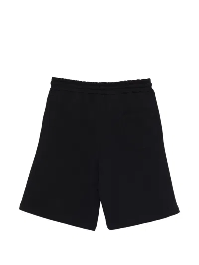 Msgm Elasticated-waist Shorts In Black
