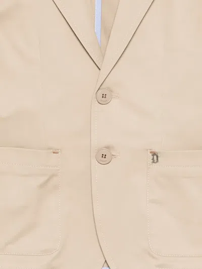 Dondup Buttoned Blazer In Neutral
