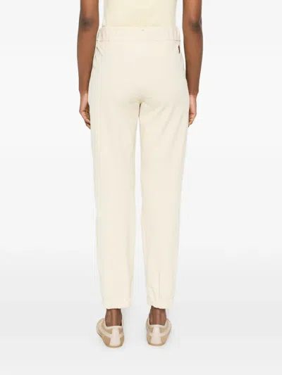 Moncler Belted Ski Pants In Neutral