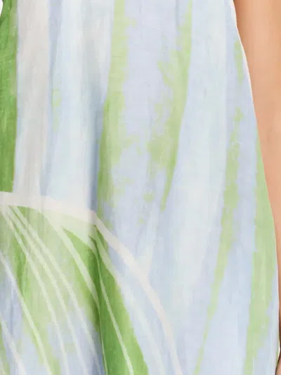 Significant Other Giorgie Linen-blend Maxi Dress In White