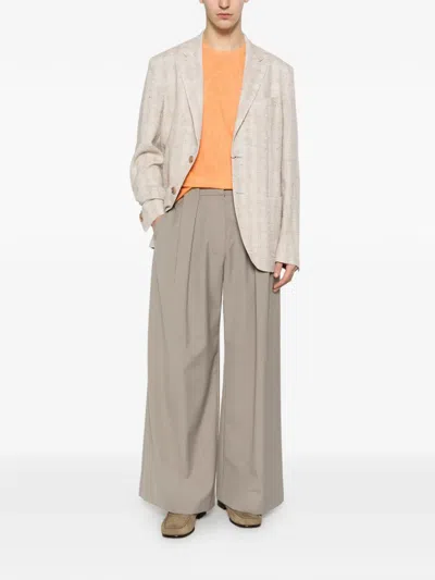 Etro Button-up Blazer In Neutral