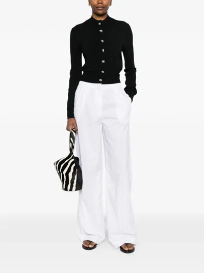 Aspesi Elasticated Trousers In White