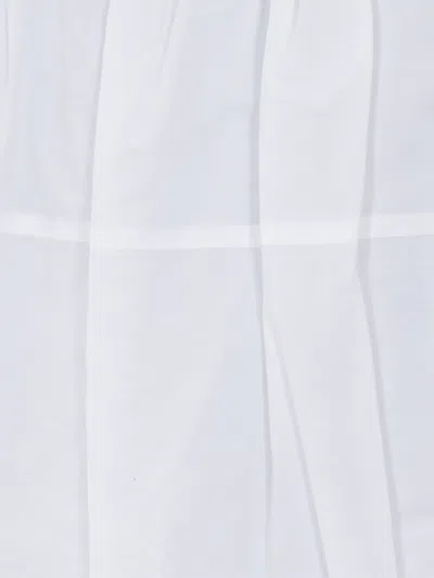 Eleh White Mini Skirt In White