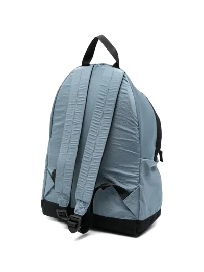 Stone Island Junior Kids Compass Backpack In Blue