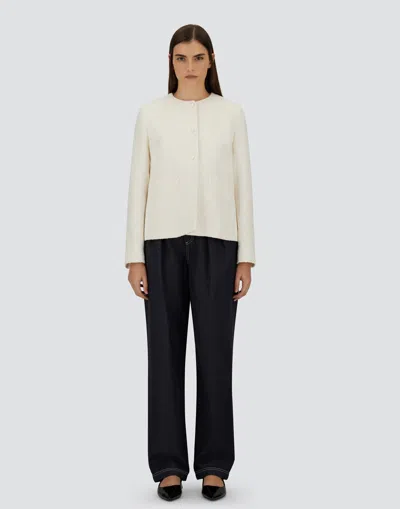 Herno Cotton Polyester Polyamide Jacket In White