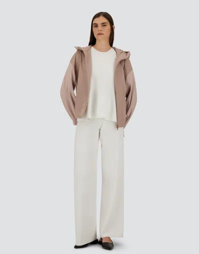 Herno T-shirt In Fresh Stretch Viscose In White