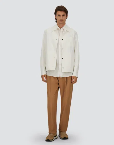 Herno Essence Shacket In White