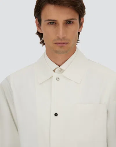 Herno Essence Shacket In White