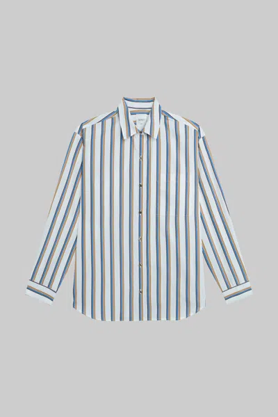 Leset Pre-order: Yoshi Stripe Classic Oversized Button Down