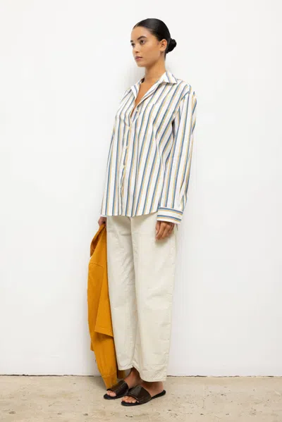 Leset Pre-order: Yoshi Stripe Classic Oversized Button Down