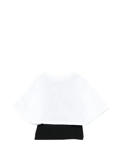 Msgm Layered T-shirt In Multi